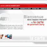 carte de paiement Darty