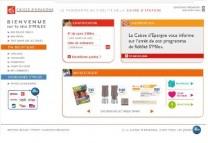 Caisse épargne fr S'miles