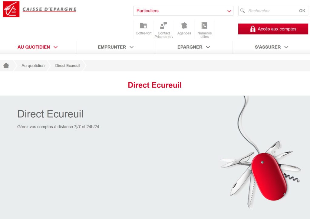 Direct Ecureuil Consulter Ses Comptes En Ligne