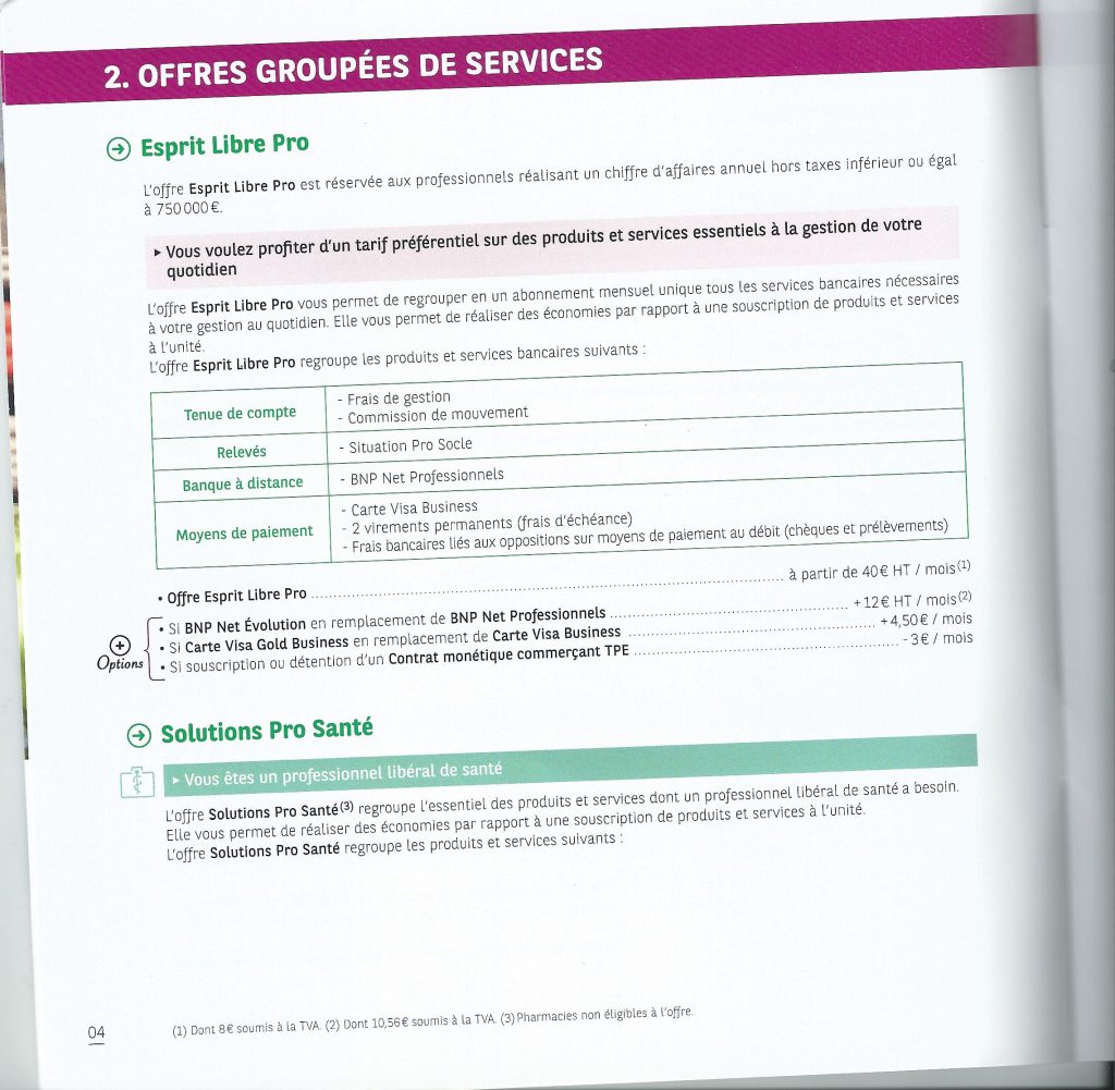 Ouvrir un compte professionnel ou entreprise chez BNP  CBI: Crédit, Banques et Investissements