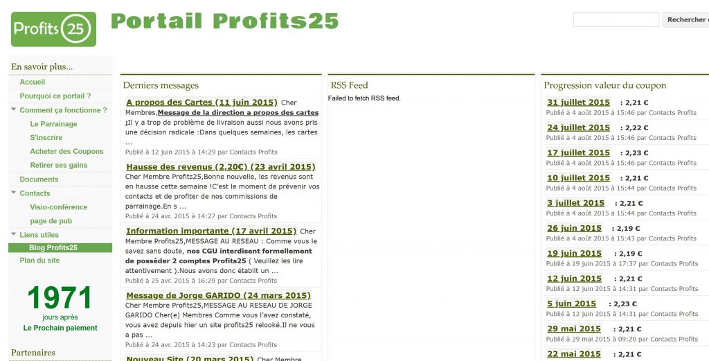 Profits 25 l’arnaque CBI: Crédit, Banques et Investissements