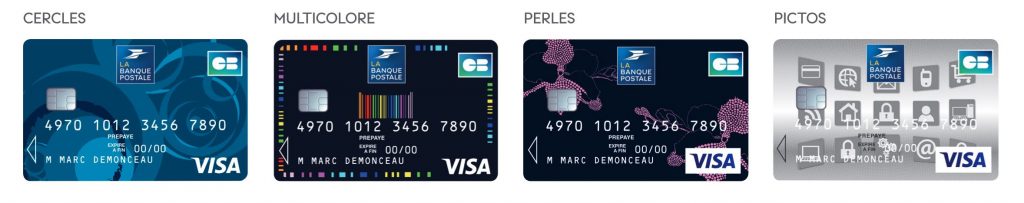 Carte prépayée de la Banque Postale CBI: Crédit, Banques et Investissements