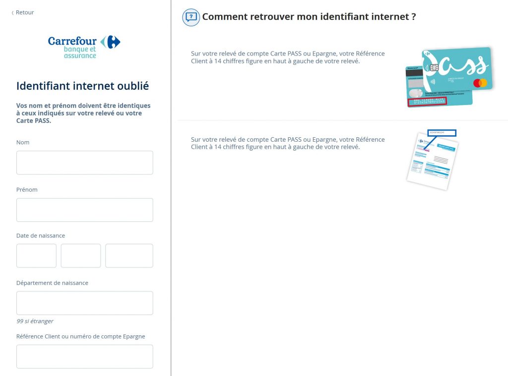 Carte PASS de Carrefour Banque