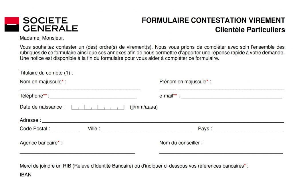 Service client de la Société Générale en cas de problème