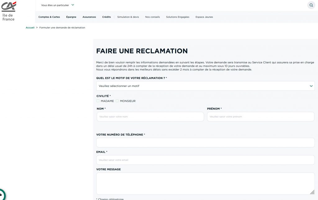 Crédit Agricole d’Île-de-France CBI: Crédit, Banques et Investissements